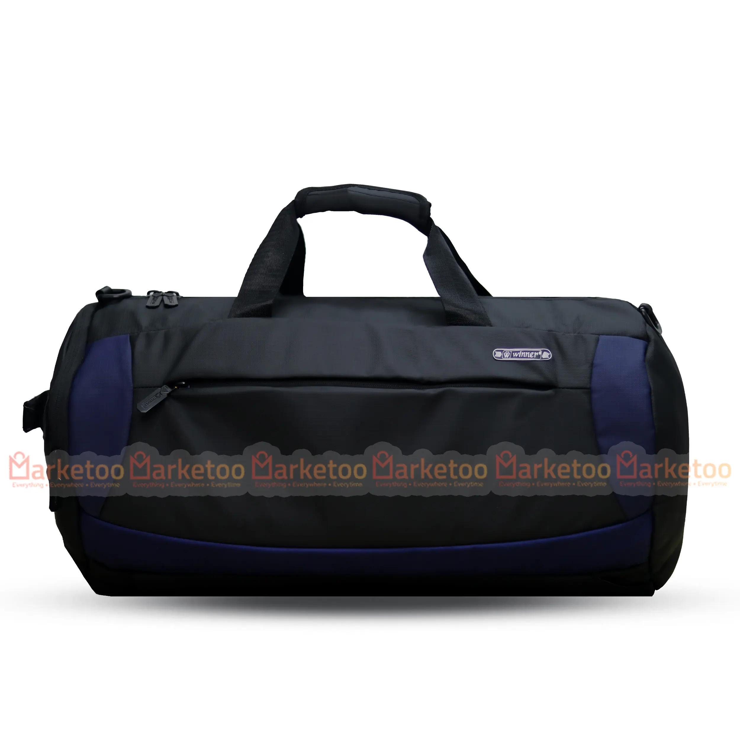 Premium Quality Water-Resistant 3-in-1 Travel and Gym Bag – Black