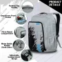 School College and Traveling Gray Backpack By Espiral
