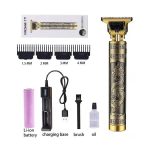 Vintage T9 Rechargeable Beard & Hair Professional Trimmer - Image 2
