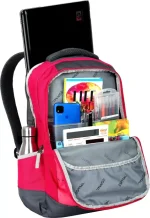 Ride Along School College & Traveling Pink Backpack by Espiral - Image 5
