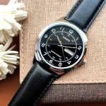 Casio MTP-V006L-1B2 Black Dial Leather Belt Analog Men’s Watch - Image 2