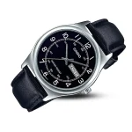 Casio MTP-V006L-1B2 Black Dial Leather Belt Analog Men’s Watch - Image 3