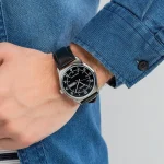 Casio MTP-V006L-1B2 Black Dial Leather Belt Analog Men’s Watch - Image 4