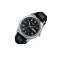Casio MTP-V006L-1BUDF Roman Black Dial Leather Belt Analog Men’s Watch - Image 3