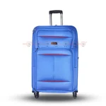 Espiral Solid Waterproof  Travel Trolley Bag - 153 - Blue