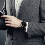 Skmei 1399 White Dial Leather Belt Analog Men’s Watch - Image 4