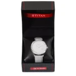Titan 1802SL12 Gray Dial Leather Strap Analog Men’s Watch - Image 2
