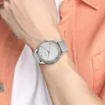 Titan 1802SL12 Gray Dial Leather Strap Analog Men’s Watch - Image 4