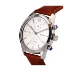 Titan 1805SL04 White Dial Brown Leather Belt Analog Men’s Watch - Image 3