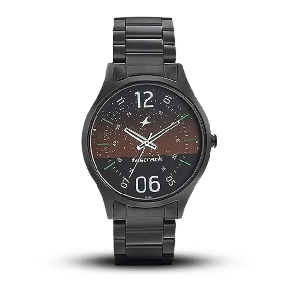 Fastrack 3184NM01 Black Dial Horizon - Space Rover Analog Men’s Watch