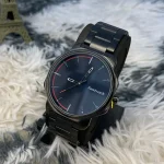 Fastrack 3254NM01 Black Dial Black Metal Strap Analog Men’s Watch - Image 2