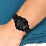 Fastrack 3254NM01 Black Dial Black Metal Strap Analog Men’s Watch - Image 4