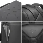 Bange 7277 Business Travel & Laptop Backpack - Black - Image 3