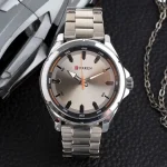 Curren 8320 Gray Dial Stainless Steel Strap Analog Men’s Watch - Image 5