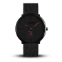 Skmei 9185 Black Dial Stainless Steel Mesh Strap Analog Men’s Watch