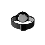 Skmei 9185 Black Dial Stainless Steel Mesh Strap Analog Men’s Watch - Image 5