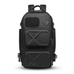 Ozuko 9309 Anti-Theft Business Travel & Hiking  Backpack - Black