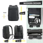 Arctic Hunter B00328 Business Travel & Laptop Backpack - RHOMBUS - Image 2