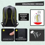 Arctic Hunter B00328 Business Travel & Laptop Backpack - RHOMBUS - Image 3