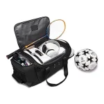 BANGE 2378 Large Capacity Duffel & Traveling Bag - Black - Image 2