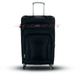 Espiral Solid Waterproof  Travel Trolley Bag - Faster - Black