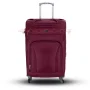 Espiral Solid Waterproof  Travel Trolley Bag - Faster - Maroon