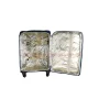Espiral Solid Waterproof  Soft Travel Trolley Bag - Maroon - Image 3