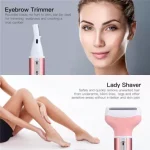 Kemei KM-6637 4 In 1 Multi-grooming Trimmer & Shaver For Women - Image 2