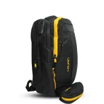 School College & Traveling Black Backpack by Loupin - Image 2