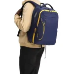 School College & Traveling Blue Backpack by Loupin - Image 4