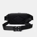Crossbody Single Shoulder Black Messenger Bag - Image 4