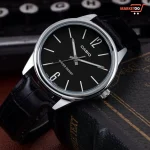 Casio Black MTP-V005L-1B Black Dial Leather Strap Analog Men’s Watch - Image 3