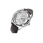 Naviforce 9117 White Dial Brown Leather Belt Analog Men’s Watch - Image 2