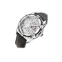 Naviforce 9117 White Dial Brown Leather Belt Analog Men’s Watch - Image 2