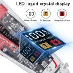 Kemei NG204 Transparent Digital Display Beard & Hair Trimmer For Men - Image 4