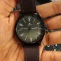 Titan NM1802NL01 Black Dial Brown Leather Belt Analog Men’s Watch - Image 2