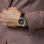 Fastrack NM38051SL03 Gray Dial Black Leather Belt Analog Men’s Watch - Image 4