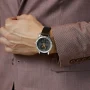 Fastrack NM38051SL03 Gray Dial Black Leather Belt Analog Men’s Watch - Image 4