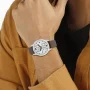 Fastrack NM38051SL06 White Dial Brown Leather Belt Analog Men’s Watch - Image 4