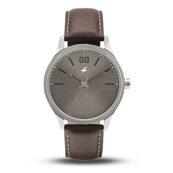 Fastrack NP3247SL01 Brown Dial Leather Belt Analog Men’s Watch