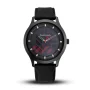Fastrack 3250NP01 Black Dial Leather Strap Analog Men’s Watch