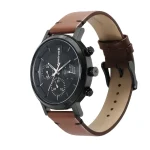 Fastrack 3287NL01 Black Dial Brown Leather Strap Analog Men’s Watch - Image 3