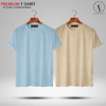Premium Quality Cotton Solid T-Shirt Combo for men