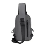 Crossbody Single Shoulder Gray Bag by Fashion - Image 4
