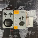 QCY HT05 Melobuds ANC TWS Bluetooth Earbud - Black - Image 2