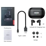 Lenovo LP1s TWS Bluetooth Earbuds (New Edition) - Black - Image 2