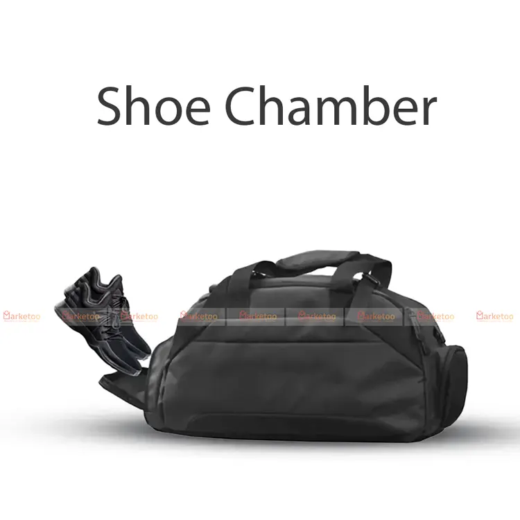 MAB09_3 High Quality Water-Resistant 3-in-1 Travel and Gym Bag - Image 3
