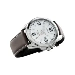 Casio MTP-1314L-7AVDF White Dial Brown Leather Strap Analog Men’s Watch - Image 3