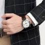 Casio MTP-1314L-7AVDF White Dial Brown Leather Strap Analog Men’s Watch - Image 4