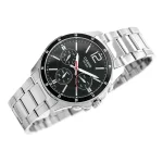 Casio MTP-1374D-1AVDF Black Dial Stainless Steel Analog Men’s Watch - Image 3
